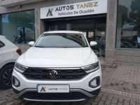 Usado VW T-Roc Life 110 CV (80 kW) 2023 Blanco SUV