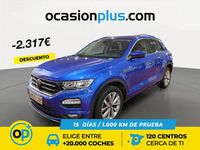 Usado VW T-Roc Advance 150 CV (110 kW) 2022 Azul SUV