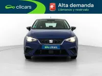 Usado Seat Ibiza Reference 95 CV (69 kW) 2017 Azul Utilitario