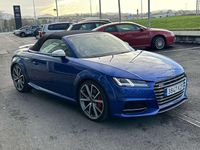 Usado Audi TTS S-Line 310 CV (228 kW) 2017 Azul Descapotable