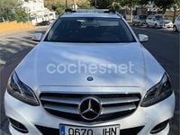 Usado Mercedes E220 170 CV (125 kW) 2015 Blanco Familiar