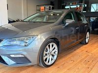 Usado Seat Leon FR 150 CV (110 kW) 2017 Gris / plata Berlina