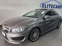 Usado Mercedes CLA200 AMG line 136 CV (100 kW) 2015 Gris Coupe