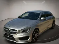 Usado Mercedes CLA200 Shooting Brake AMG line 136 CV (100 kW) 2016 Gris / plata Familiar