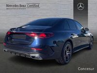 Usado Mercedes E220 197 CV (144 kW) 2025 Azul Berlina