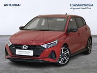 Usado Hyundai i20 N Line 80 CV (58 kW) 2024 Rojo Utilitario