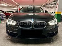 Usado BMW 118 Sport Line 150 CV (110 kW) 2017 Negro Utilitario