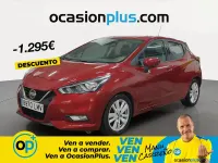 Usado Nissan Micra N-Connecta 100 CV (73 kW) 2021 Rojo Utilitario