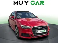 Usado Audi A3 Sportback S-Line 150 CV (110 kW) 2019 Rojo Utilitario