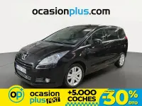 Usado Peugeot 5008 Sport 156 CV (114 kW) 2010 Negro Monovolumen