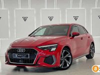 Usado Audi A3 Sportback S-Line 150 CV (110 kW) 2022 Rojo Utilitario