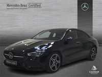 Usado Mercedes CLA200 AMG line 150 CV (110 kW) 2022 Negro noche Berlina