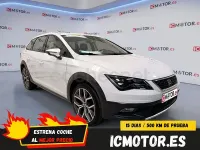 Usado Seat Leon 4Drive 184 CV (135 kW) 2018 Blanco Familiar