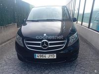 Usado Mercedes V220 Exclusive 163 CV (119 kW) 2017 Negro Monovolumen
