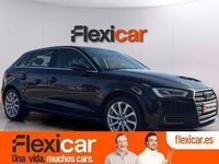 Usado Audi A3 116 CV (85 kW) 2018 Negro Berlina