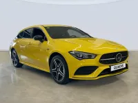 Usado Mercedes CLA250e Shooting Brake 218 CV (160 kW) 2021 Amarillo Familiar