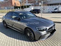 Usado Mercedes E220 194 CV (142 kW) 2022 Gris / plata Berlina