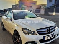 Usado Mercedes C220 170 CV (125 kW) 2012 Blanco Coupe