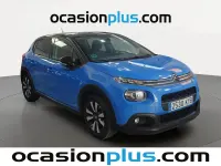 Usado Citroën C3 PureTech 110 CV (80 kW) 2019 Azul Utilitario