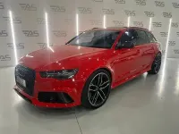 Usado Audi RS6 Exclusive 560 CV (411 kW) 2015 Rojo Familiar