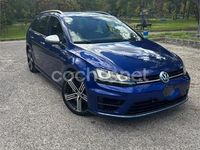 Usado VW Golf VII R 300 CV (220 kW) 2016 Azul Familiar