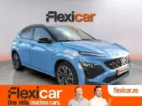Usado Hyundai Kona N Line 120 CV (88 kW) 2021 Azul SUV
