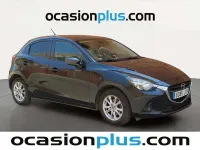 Usado Mazda 2 Style 90 CV (66 kW) 2017 Negro Utilitario
