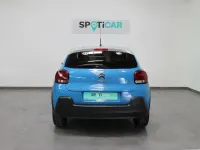 Usado Citroën C3 Feel 99 CV (72 kW) 2018 Azul Utilitario