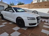 Usado Audi A5 Cabriolet S-Line 211 CV (155 kW) 2010 Blanco Descapotable