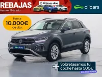 Usado VW T-Roc Life 115 CV (84 kW) 2022 Gris SUV
