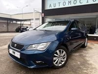 Usado Seat Leon Style 110 CV (80 kW) 2016 Azul Utilitario