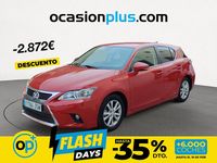 Usado Lexus CT200h Executive Line 136 CV (100 kW) 2016 Rojo Utilitario