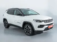 Käytetty Jeep Compass Limited 130 HP (95 kW) 2024 Valkoinen Katumaasturi