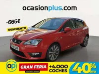 Usado Seat Ibiza FR 90 CV (66 kW) 2016 Rojo Utilitario