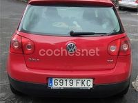 Usado VW Golf V Highline 105 CV (77 kW) 2007 Rojo Berlina
