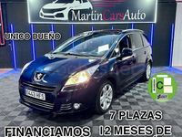 Usado Peugeot 5008 Allure 156 CV (114 kW) 2011 Azul Monovolumen