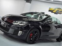 Usado VW Golf Cabriolet GTI 210 CV (154 kW) 2012 Negro Descapotable