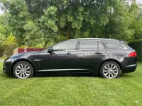 Usado Jaguar XF Sportbrake Luxury 200 CV (147 kW) 2013 Gris / plata Familiar