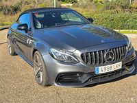 Usado Mercedes C63 AMG 476 CV (350 kW) 2016 Gris / plata Descapotable