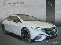 Usado Mercedes EQE350 214 kW (292 CV) 2023 Manufaktur gris alpino