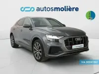 Usado Audi Q8 S-Line 286 CV (210 kW) 2022 Gris / plata SUV