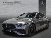 Usado Mercedes A180 AMG line 116 CV (85 kW) 2023 Gris Berlina