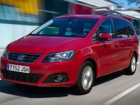 Usado Seat Alhambra Style 177 CV (130 kW) 2014 Negro Monovolumen