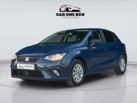 Usado Seat Ibiza Reference 75 CV (55 kW) 2018 Azul Utilitario