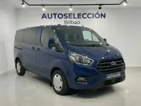 Usado Ford Transit Custom Trend 130 CV (95 kW) 2019 Azul Familiar