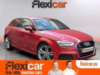 Usado Audi A3 S-Line 116 CV (85 kW) 2019 Rojo Berlina