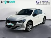 Usado Peugeot e-208 Active 100 kW (136 CV) 2023 Blanco Utilitario