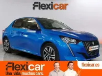 Usado Peugeot 208 Allure 100 CV (73 kW) 2023 Azul Utilitario