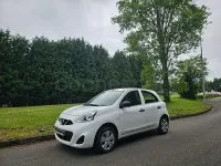 Usado Nissan Micra Acenta 80 CV (58 kW) 2016 Blanco Utilitario