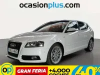 Usado Audi A3 Sportback Ambition 140 CV (102 kW) 2012 Blanco Utilitario